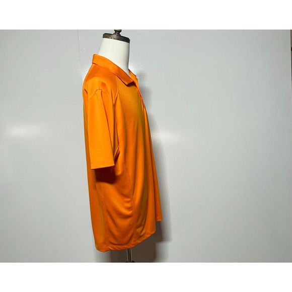 Nike Golf Polo Shirt Mens XL Orange Dri Fit Tour Performance Short Sleeve - Picture 4 of 10